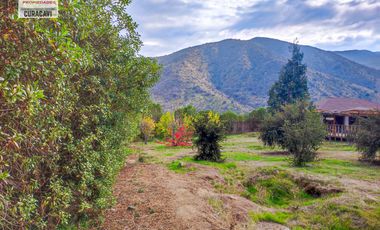🏠León Propiedades vende o arrienda hermosa parcela con casa en sector Cuyuncavi, Curacaví🏠