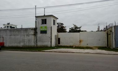 Terreno o Patio de Trabajo en renta Ciudad del Carmen - Playa Norte