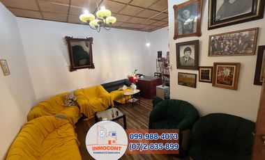 PROPIEDAD DE VENTA EN EL CENTRO DE CUENCA, C1345