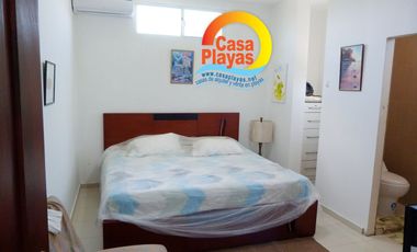 Casa Grande y Nueva de Venta en Playas, Barrio Las Brisas, Calle Asfaltada