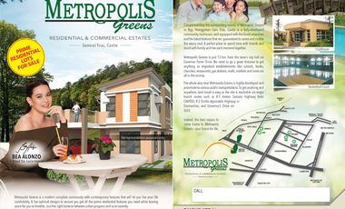 Affordable Lot Only - Around 500K only at Metropolis Greens - General Trias Cavite