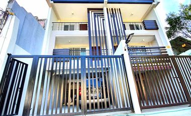4 Storey Semi Furnished Townhouse for sale in Teachers Village Diliman Quezon City    Flood Free , Far from Fault Line   Near Cubao, Kamias, EDSA