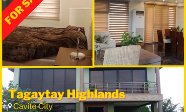 Elegant House and Lot in Tagaytay Highlands For Sale!