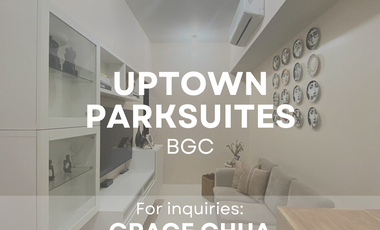 1 Bedroom Condominium for Sale in Uptown Parksuites, BGC, Taguig