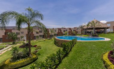 Casa en condominio con 3 recamaras al sur de Cuernavaca en Xochitepec Morelos