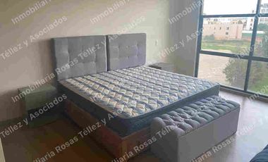 Departamento amueblado en Renta Torre 8 San Andrés Cholula cerca de la Udlap