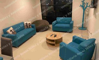 Departamento amueblado en Renta Torre 8 San Andrés Cholula cerca de la Udlap