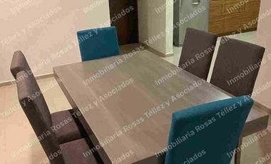 Departamento amueblado en Renta Torre 8 San Andrés Cholula cerca de la Udlap