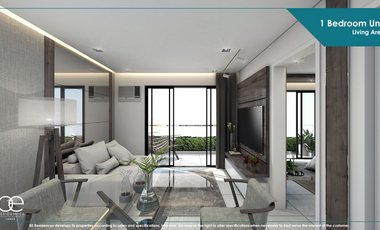 For Sale 1-Bedroom with Balcony in BE Residences Condominium Lahug Cebu City