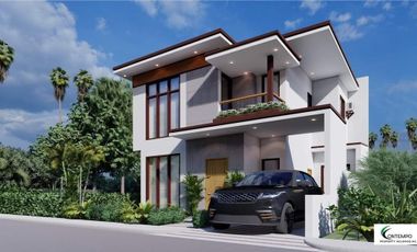 near the beach a 2-storey single detached house and lot for sale with 4- bedrooms in Ashana Coast Liloan Cebu