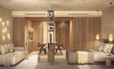 Estudio con terraza, Alberca, simulador de golf, Cine, en venta, Zona Norte, Merida.