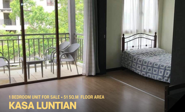 1 Bedroom at 51 SQM w/ 1 parking in KASA LUNTIAN FOR SALE in Tagaytay