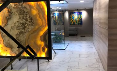 Renta Oficina de Lujo Amueblada y Acondicionada en La Paz