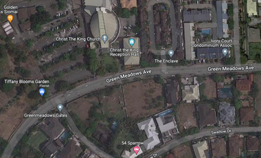 Residential Lot for Sale in Greenmeadows Subdivision, Pasig City