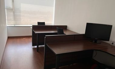 Oficicina 3 Privados-Recepcion y 2 estacionamientos -Lo Fontecilla- Las Condes