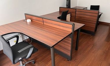 Oficicina 3 Privados-Recepcion y 2 estacionamientos -Lo Fontecilla- Las Condes