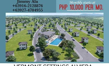 Lot only For Sale in Alviera Pampanga- Avida VERMONT Settings near Clark Int'l Airport