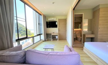 1 bedroom condo with sea view for sale in the heart of Aonang, Krabi.