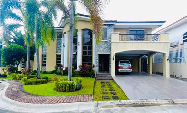 FOR SALE PRE OWNED PROVINCIAL LUXURY HOUSE IN PAMPANGA NEAR GLOBAL PLAZA AND NLEX
