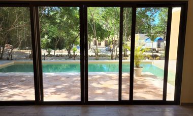 4 villas en la selva de Akumal. Comunidad muy exclusiva.