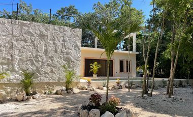4 villas en la selva de Akumal. Comunidad muy exclusiva.