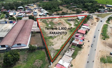 VENDO / ALQUILO TERRENO 1.0 HA EN VIA DE EVITAMIENTO, TARAPOTO - PERÚ