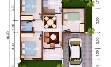 10 Km Kampus UMY, Free AJB, Rumah Dijual Murah