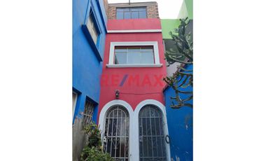 Oportunidad Única En Rímac! Se Vende Casa