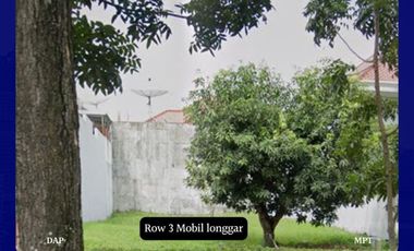 Tanah Kavling Dijual Di Graha Family Surabaya Row 3 Mobil Blok D Termurah