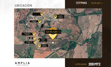 Lotes en venta | conjunto cerrado monarca | sector bocono | 200 metros cuadrados.