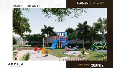 Lotes en venta | conjunto cerrado monarca | sector bocono | 200 metros cuadrados.