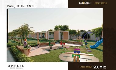 Lotes en venta | conjunto cerrado monarca | sector bocono | 200 metros cuadrados.