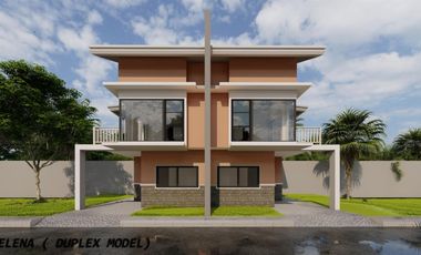 Preselling 4- bedroom duplex house and lot for sale in Citadel Estates Liloan Cebu.