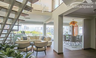Lujoso Penthouse En El Centro De Miraflores Terraza Y Piscina Pr