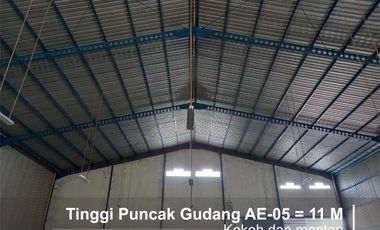Disewakan Gudang Deltamas Greenland Bebas Banjir dan Kuli Bongkar