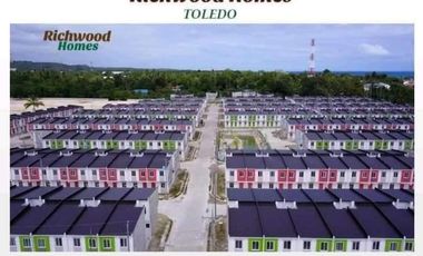 PRESELLING accessible subdivision 2-bedroom Rowhouse for sale in Richwood Toledo Cebu