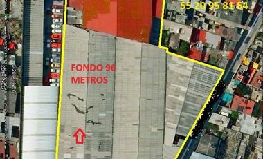 Rento Bodega Comercial en Esquina Al Sur D. F. 5,500 m² Ideal Agencia Autos