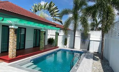 Beautiful House Pool Villa For Sale at the Bliss 2 at Huay yai Pattaya