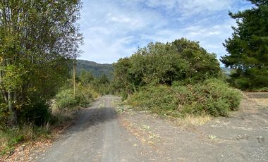 Parcela Huincacara vista al volcán a 13km de Villarrica