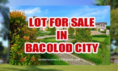 Affordable lot for sale in Bacolod City