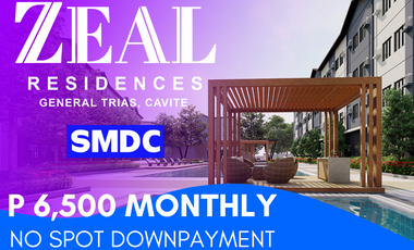PRE- SELLING 1BR  24.41 SQM CONDO IN CAVITE at SMDC ZEAL RESIDENCES