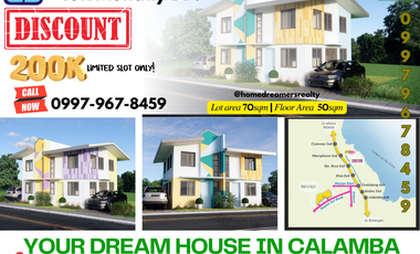 3 Bedroom 2 Car Garage House and Lot as low as 10K Monthly Downpayment