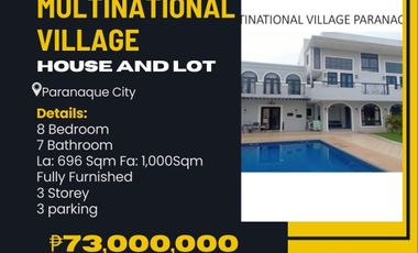 Multinational Village House for Sale with 8 bedrooms and Pool Direct Listing