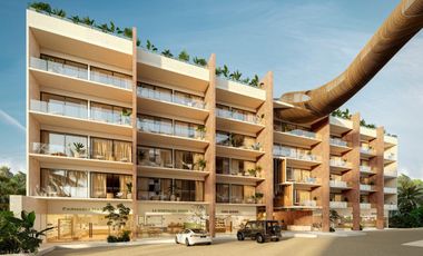 Departamentos de lujo frente al mar en Bahía Tankah