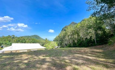 1 Rai of sloping hillside land with an amazing 360-degree view  for sale in Nong Thale, Krabi.