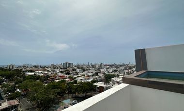 RENTA | DEPARTAMENTO NUEVO VISTA AL MAR FRACCIONAMIENTO REFORMA