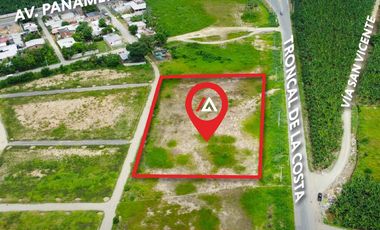 EN VENTA: 3780 m2 de terreno en El Guabo, El Oro
