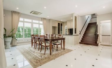 For rent, 4 bedrooms, 4 bathrooms, 1 maid's room, single house, Nantawan Bangna, Km. 7