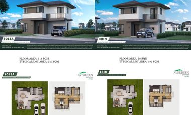 House & Lot Erin Model For Sale Averdeen Estates Nuvali Sta. Rosa Laguna No Spot DP
