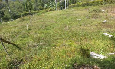 Vendo terreno a dos minutos desde la doble calzada en Barbosa Antioquia.